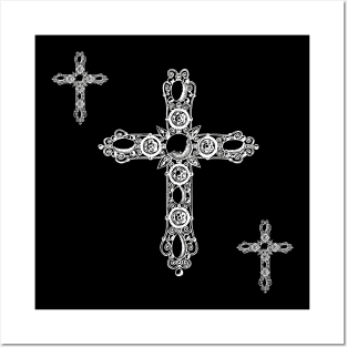 Gothic Cross Posters and Art
